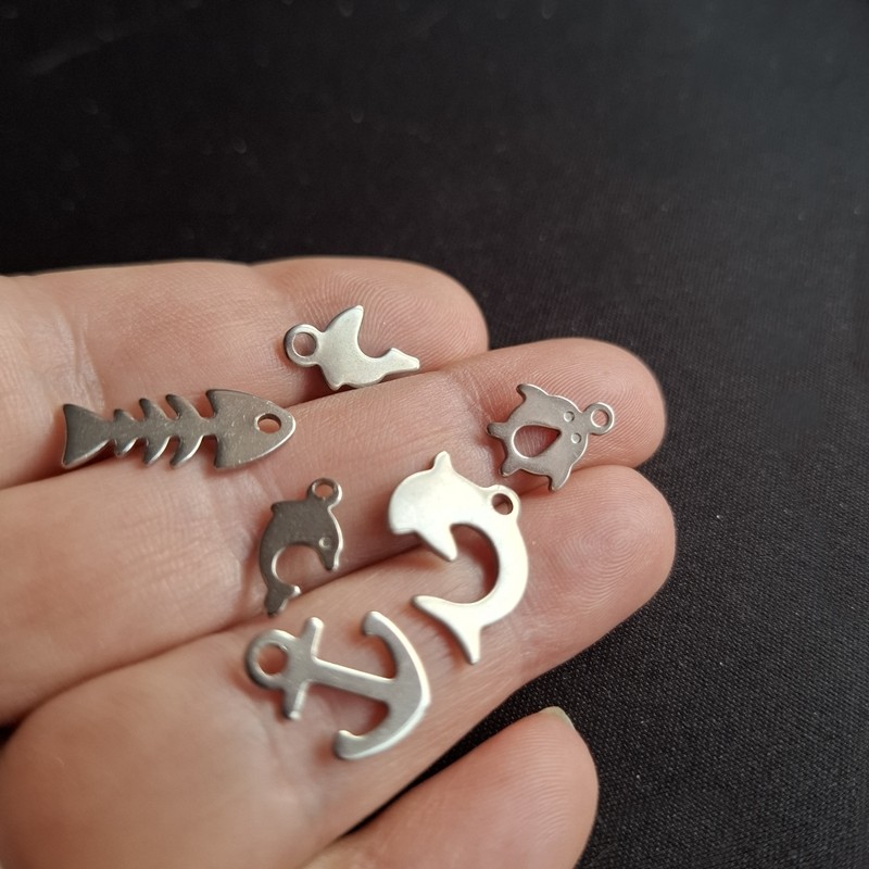 Charmuri marine din inox – set 6 bucăți