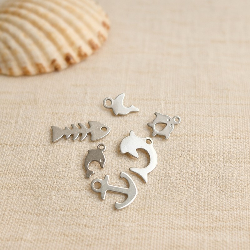 Charmuri marine din inox – set 6 bucăți