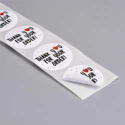 Etichete sticker, hartie autocolanta 25mm (10 buc.)
