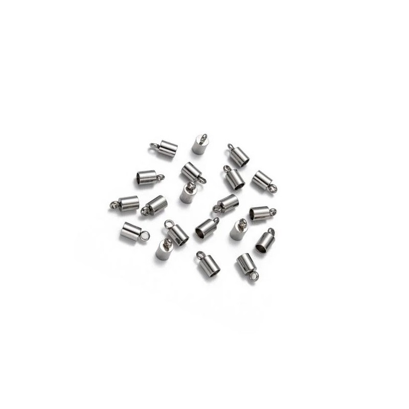 Capat snur inox 9x5mm pentru snur 4mm